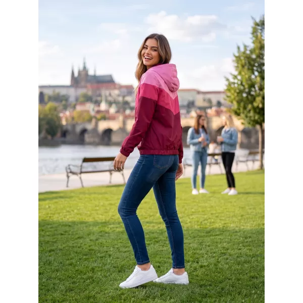  Ženska jakna ALTISPORT EDNA BORDO 