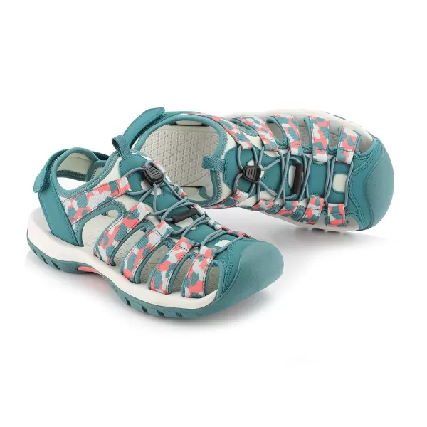  Poletne sandale ALPINE PRO AWEDE ZELENO 
