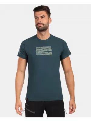 Moška funkcionalna majica KILPI DIXIE-M YM0304KI TEMNO ZELENA