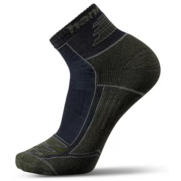  Moške nogavice HANNAH WALK LITE II TEMNO MODRA/ZELENA 