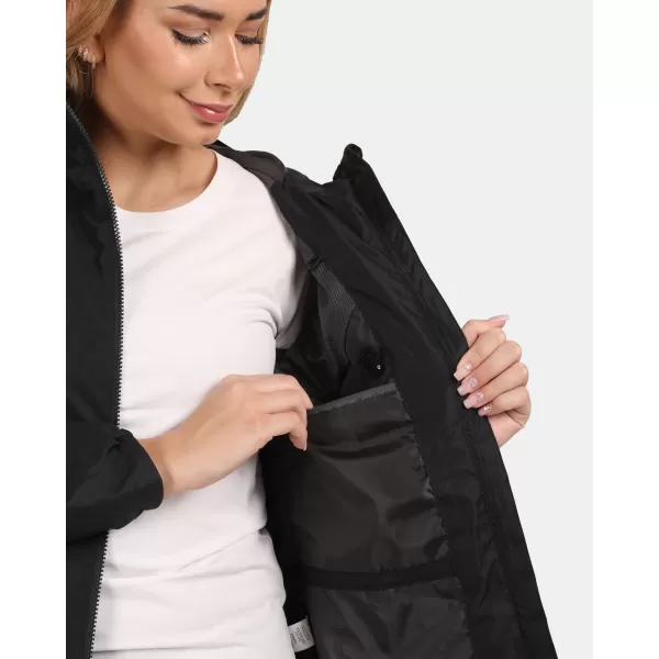  Ženska jakna KILPI SONNA-W YL0105KI ČRN 