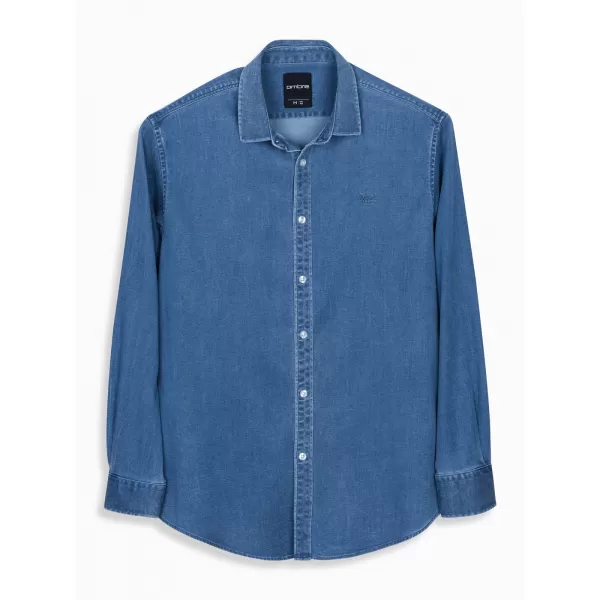  Srajca OMBRE OM-SHDS-0180 MODRO 