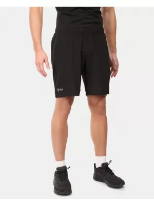 Moške fitnes kratke hlače KILPI BRAY-M YM0427KI ČRN