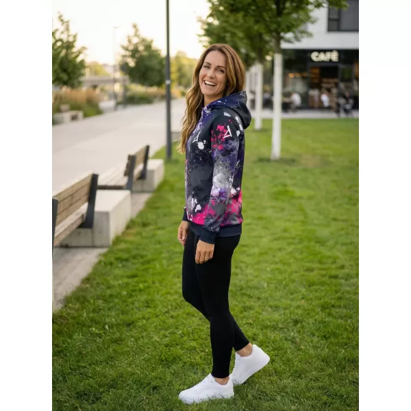  Ženska funkcionalna premija ALTISPORT VOJ/ALW055MI01 ČRNA -PINK 
