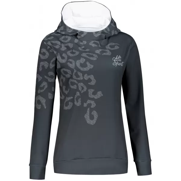  Ženski vrhunski funkcionalni pulover ALTISPORT VOJ/ALW047MI01 ČRNA 