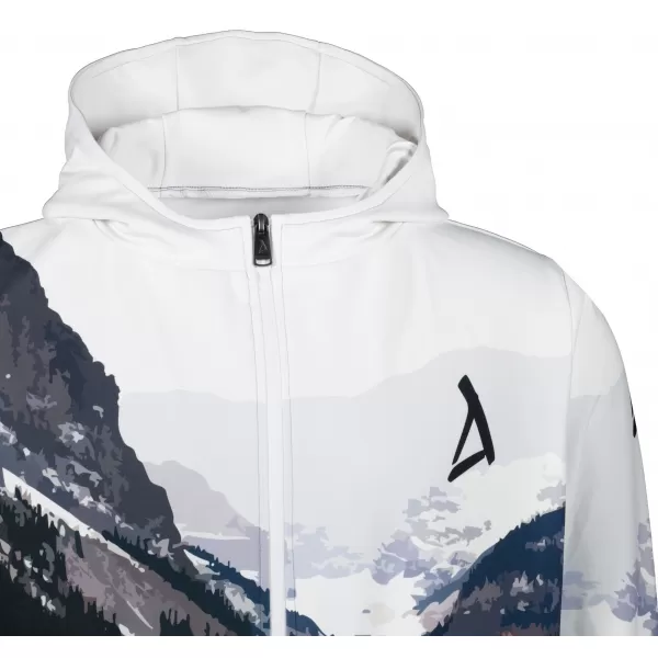  Moški vrhunski funkcionalni pulover z zadrgo ALTISPORT VOJ/ALM030MI02 GORSKO/ZELENO 