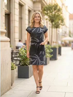 Obleka ALTISPORT ESSIE ČRNA