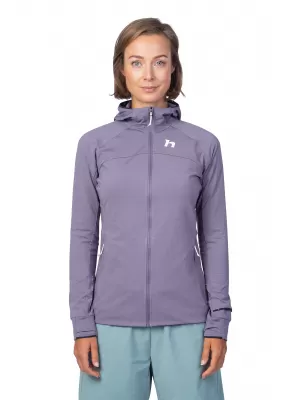 Damske trenirke HANNAH ELI HOODY SIVI GREBEN MEL