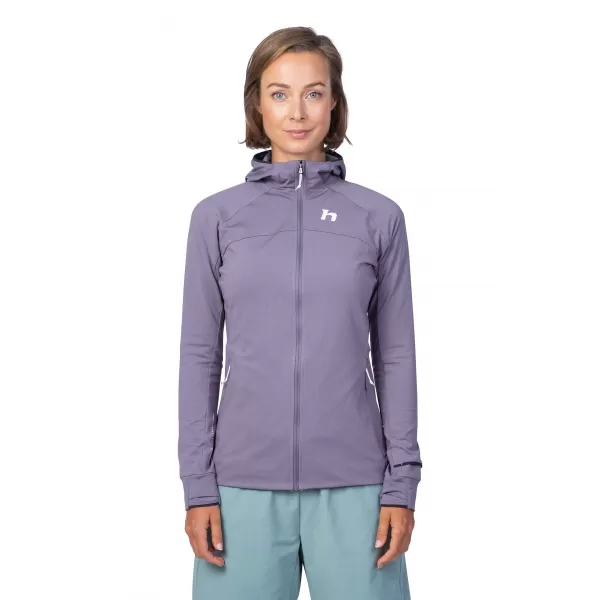  Damske trenirke HANNAH ELI HOODY SIVI GREBEN MEL 