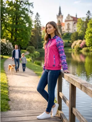 Ženska jakna ALTISPORT EDRIA ROZA