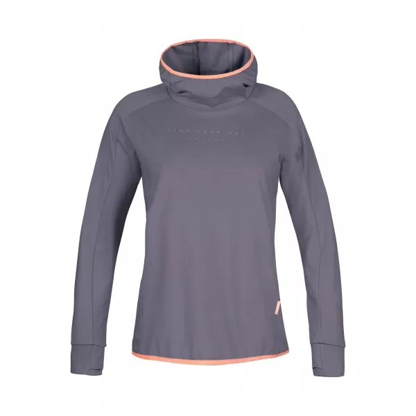  Damske trenirke HANNAH NYMA HOODY SIVI GREBEN MEL 
