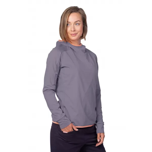  Damske trenirke HANNAH NYMA HOODY SIVI GREBEN MEL 