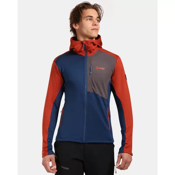  Fleece jopica KILPI SEVELEN-M YMX203KI TEMNO MODRA 