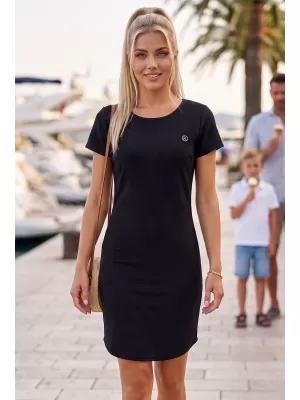 Obleka KIXMI UDELA ČRN