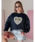 Damske trenirke DSTREET SESRDUCHOVA BY1439 TEMNO MODRA