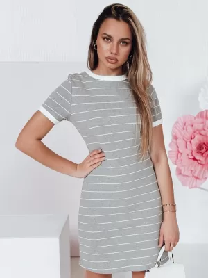 Obleka DSTREET FITLINES EY2580 BELA