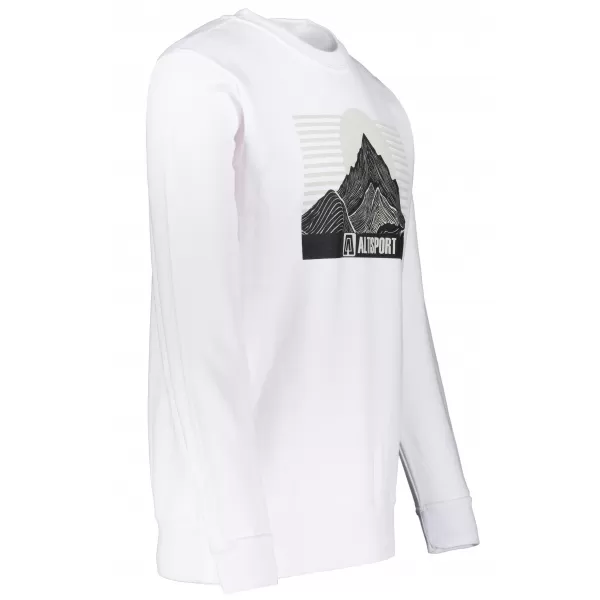  Moški pulover ALTISPORT ALM188406 BELA 