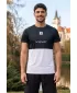 Moška premium plus funkcionalna majica s kratkimi rokavi ALTISPORT VOJ/ALM051TR02 ČRNA