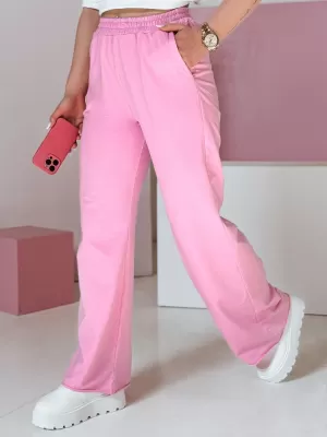 Ženske hlače DSTREET DRESLINA UY2691 ROZA