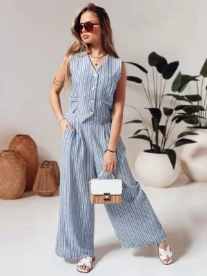 Ženske hlače DSTREET MODERESS UY2696 MODRO