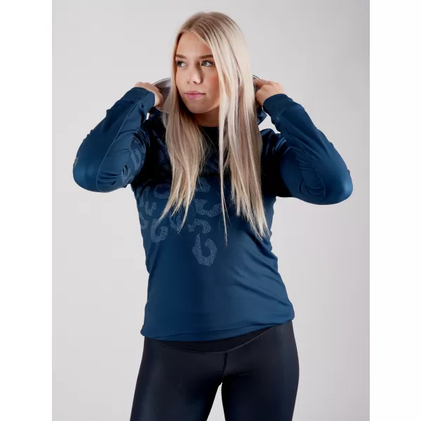  Ženski vrhunski funkcionalni pulover ALTISPORT VOJ/ALW047MI01 MODRA 