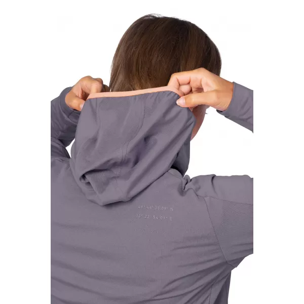  Damske trenirke HANNAH NYMA HOODY SIVI GREBEN MEL 