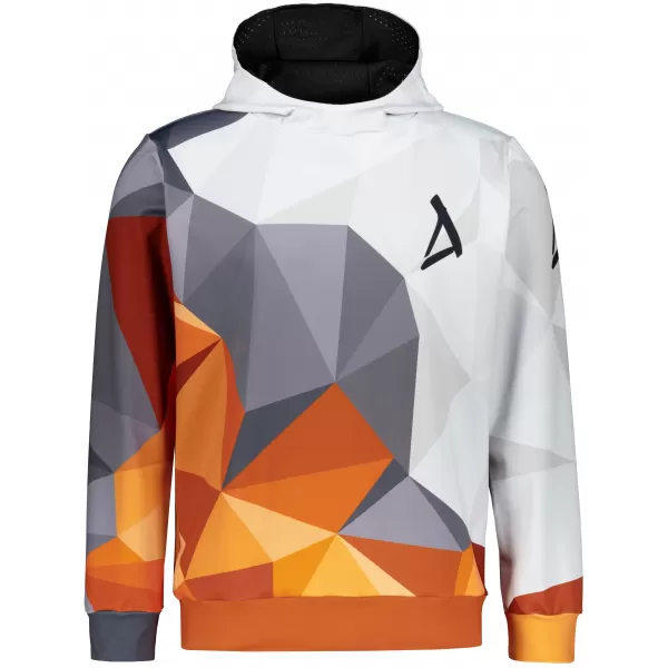  Moška funkcionalna trenirka Premium ALTISPORT VOJ/ALM007MI01 ORANŽNA/SIVA 