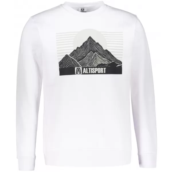  Moški pulover ALTISPORT ALM188406 BELA 