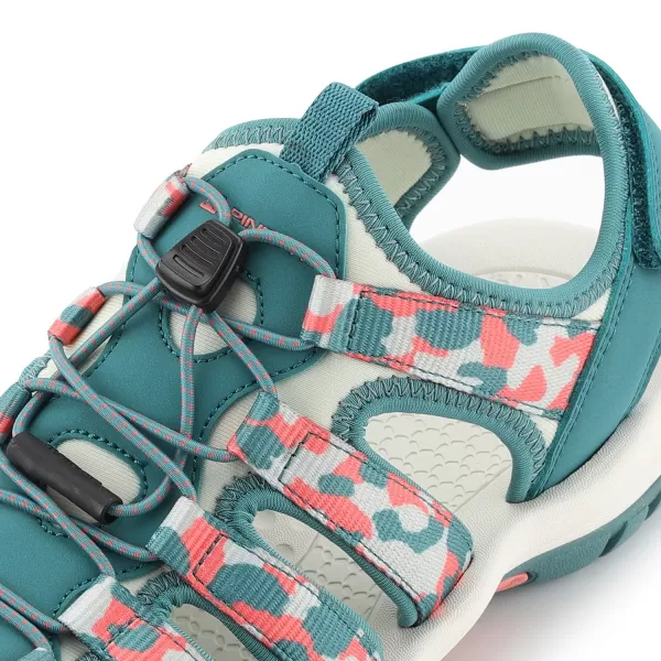  Poletne sandale ALPINE PRO AWEDE ZELENO 