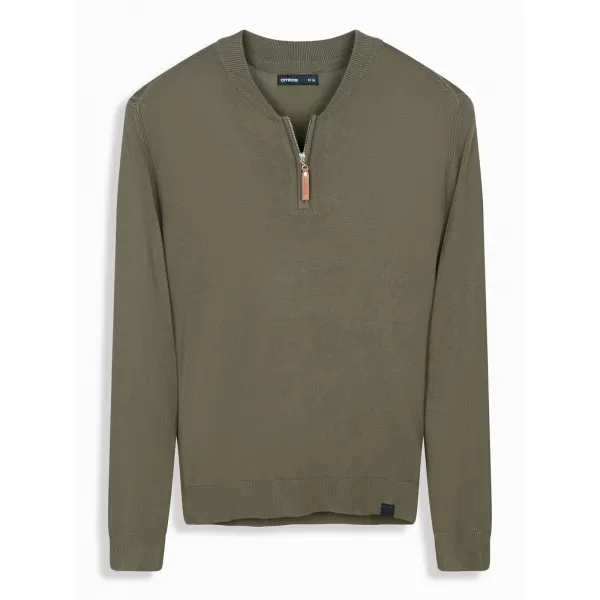  Moški pulover OMBRE OM-SWZS-0124 OLJK 