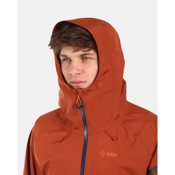  Moška hardshell jakna KILPI MAMBA-M YM0101KI RJAVA 