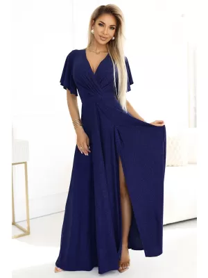 Obleka NUMOCO JENNIFER 581-5 TEMNO MODRA