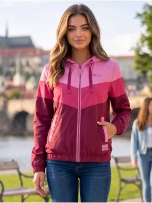 Ženska jakna ALTISPORT EDNA BORDO