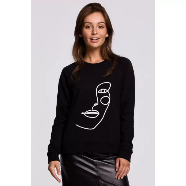  Ženski pulover BEWEAR B167 ČRNA 
