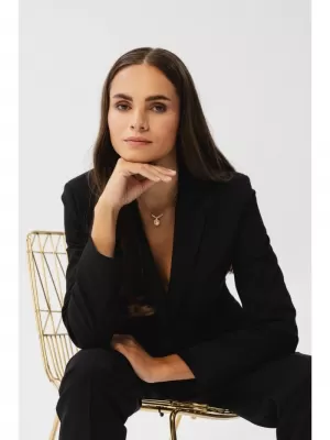 Ženska jakna STYLOVE S353 ČRNA