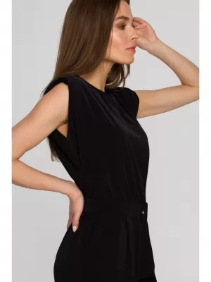 Ženski kombinezon STYLOVE S259 ČRNA