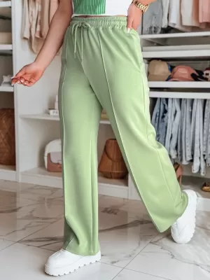 Ženske hlače DSTREET DRESSANIK UY2698 ZELENO