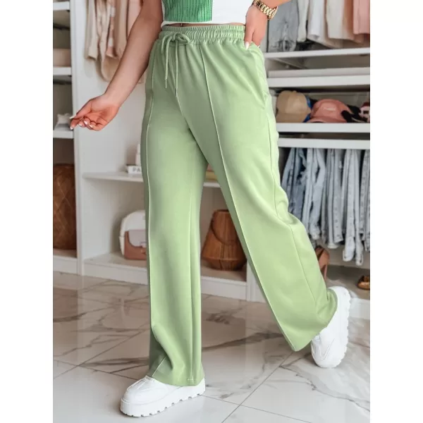  Ženske hlače DSTREET DRESSANIK UY2698 ZELENO 