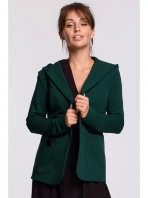 Ženska jakna BEWEAR B180 TEMNO ZELENA