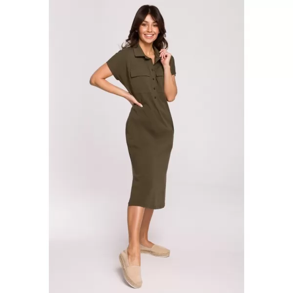  Obleka BEWEAR B222 KAKI 