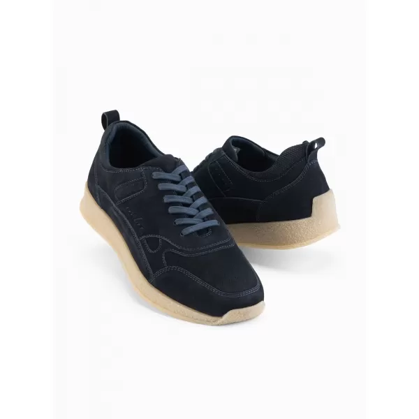  Moški čevlji OMBRE OM-FOSL-0205 MORNARSKO MODRO 
