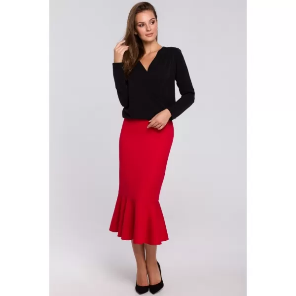  Ženska bluza MAKOVER K037 ČRNA 
