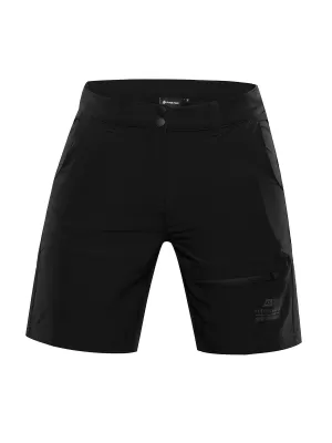 Ženske kratke hlače ALPINE PRO BAKA ČRN