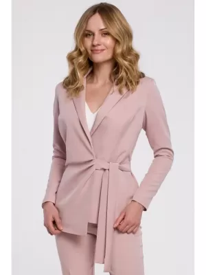 Ženska jakna MAKOVER K056 KREP ROZA