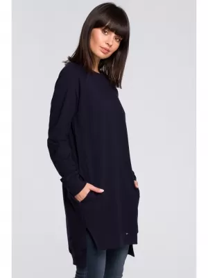 Ženski pulover BEWEAR B101 MORNARSKO MODRA