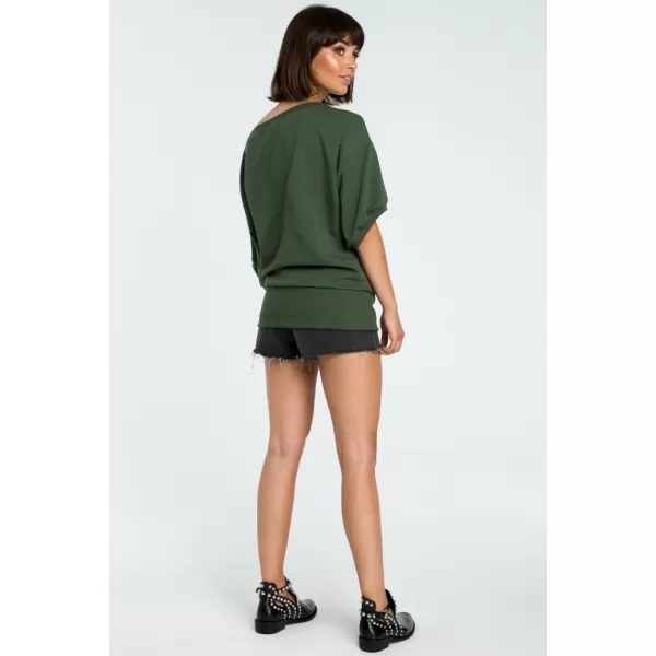  Ženska bluza BEWEAR B079 VOJAŠKO ZELENA 
