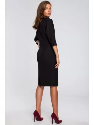 Obleka STYLOVE S242 ČRNA