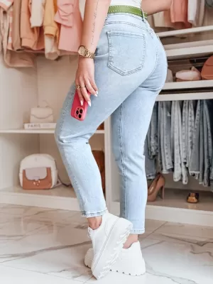 Ženske hlače DSTREET UY2422 MODRO