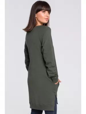 Ženski pulover BEWEAR B101 VOJAŠKO ZELENA