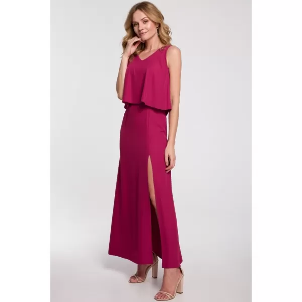  Obleka MAKOVER K048 SLIVA 